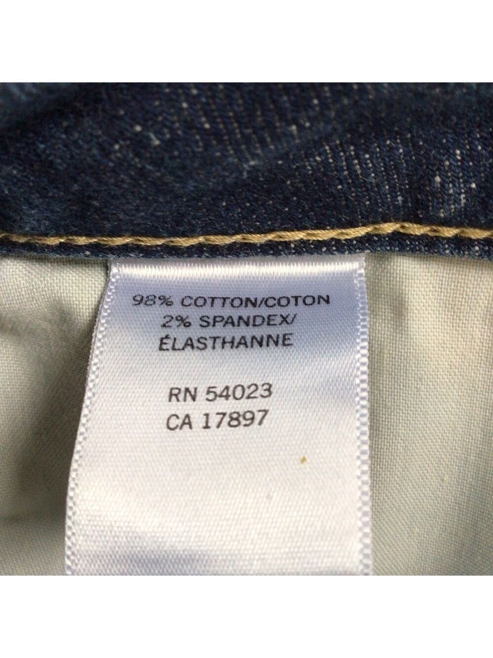 BANANA republic pedal pusher pants jeans stretchy cotton blend medium rise 28/6 - Picture 6 of 12